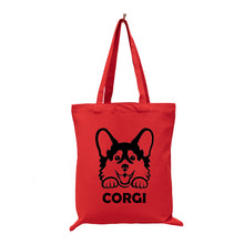 Load image into Gallery viewer, TOTE BAG - PERSONALIZED WITH ANY DOG NAME AND BREED (design + name)
