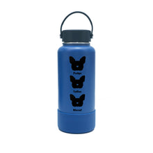 Load image into Gallery viewer, Personalized Vacuum Flask with Boot - Blue