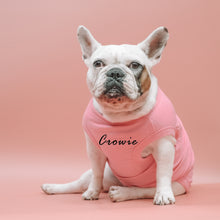 Load image into Gallery viewer, PERSONALIZED WITH ANY DOG NAME - Rage Italic Font (text only)