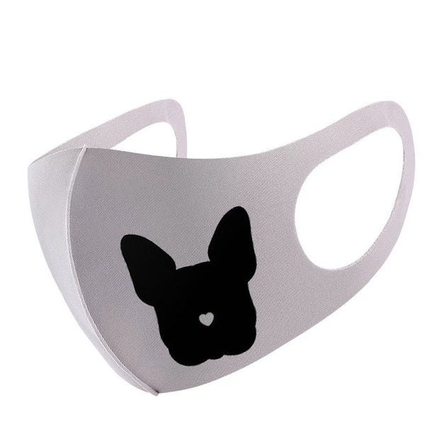Frenchie Face Silhouette