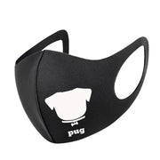 Pug Head 01 Silhouette