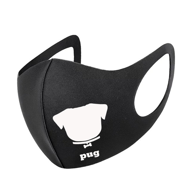 Pug Head 01 Silhouette