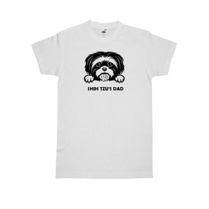 (PERSONALIZED WITH ANY DOG BREED AND NAME) Dog Dad Twinning Shirt - Human