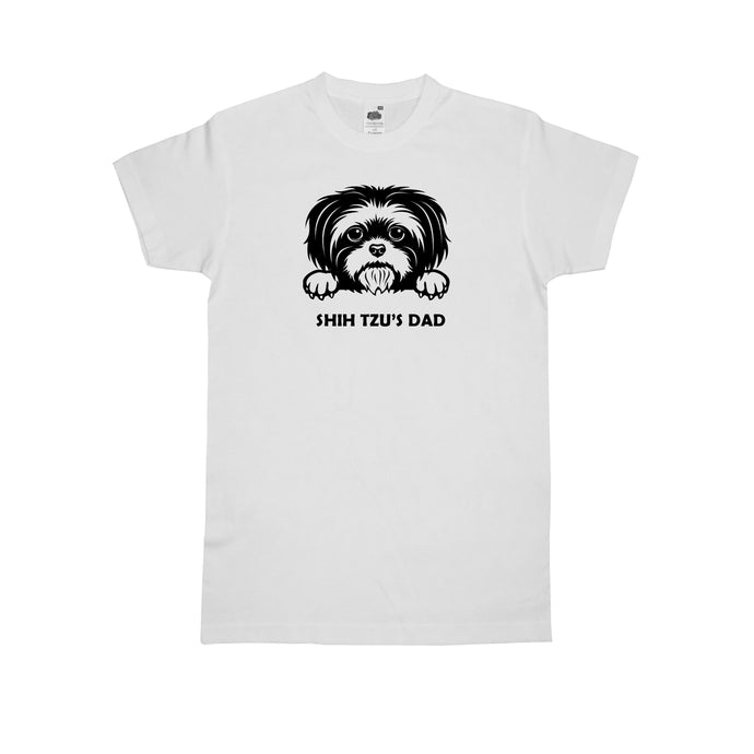 (PERSONALIZED WITH ANY DOG BREED AND NAME) Dog Dad Twinning Shirt - Human