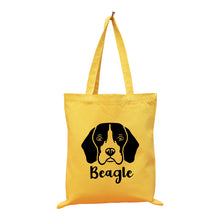 Load image into Gallery viewer, TOTE BAG - PERSONALIZED WITH ANY DOG NAME AND BREED (design + name)