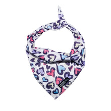 Load image into Gallery viewer, Tie Dye Love Bandana