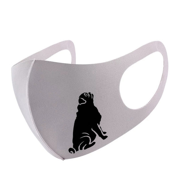 Pug Sit Silhouette