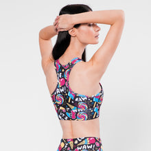 Load image into Gallery viewer, Brain Freeze Sports Bra